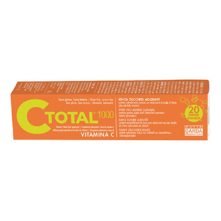 C TOTAL 1000 VIT C 20CPR EFFER